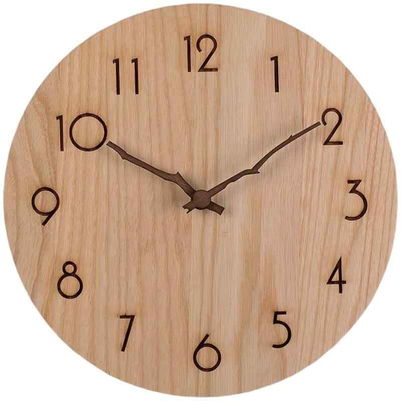 高級 天然木材 掛け時計 天然無垢 胡桃 ホワイトアッシュ おしゃれ インテリア アンティーク 上質 壁掛け時計 胡桃の木 アート 壁掛け 時計 見やすい おしゃれ時計 静音 レトロ 北欧 リビン