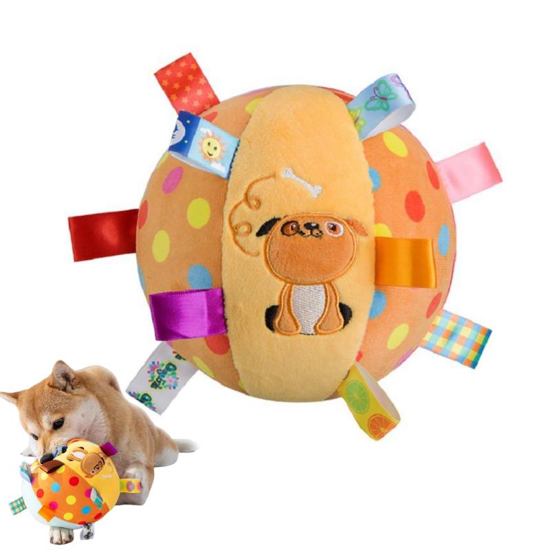 犬 おもちゃ ぬいぐるみ サーカスボール 様々な遊び方 変形可能 かわいい サーカス マジックリング 音の出るおもちゃのボール カラフルな噛みおもちゃ 運動不足・ストレス解消・知能訓練