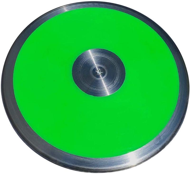 fieldlabo 円盤投げ 円盤 練習用 陸上競技 赤 黄色 緑 1kg 2kg ナイロン樹脂製