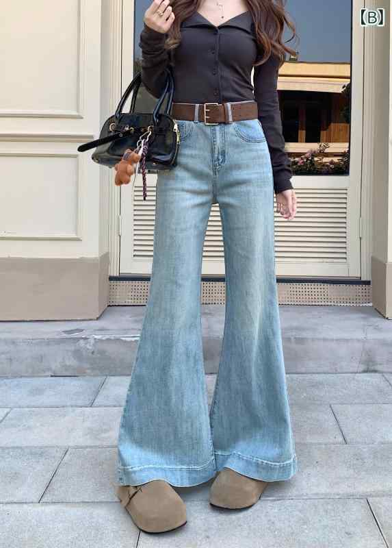 デニムパンツ レディース 春夏 韓国風 ハイウ...の紹介画像3