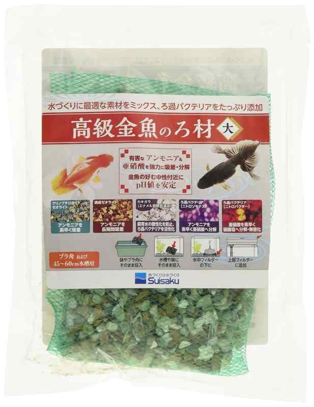 水作 高級金魚のろ材 大水づくりに最適な素材をミックス