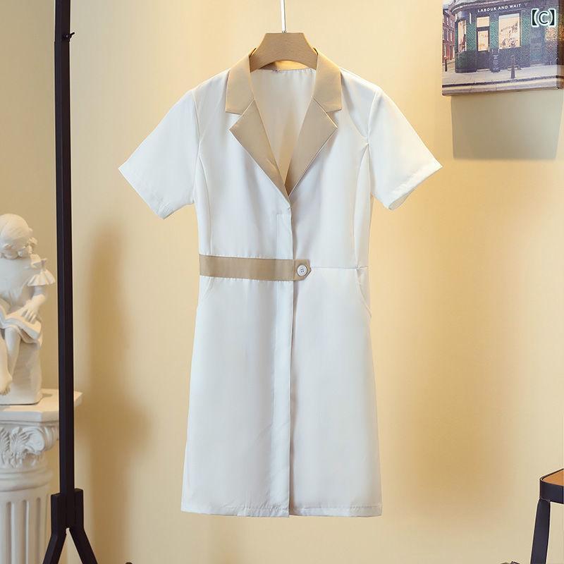 レディース 美容師 看護服 白大褂 春夏秋冬 ...の紹介画像3