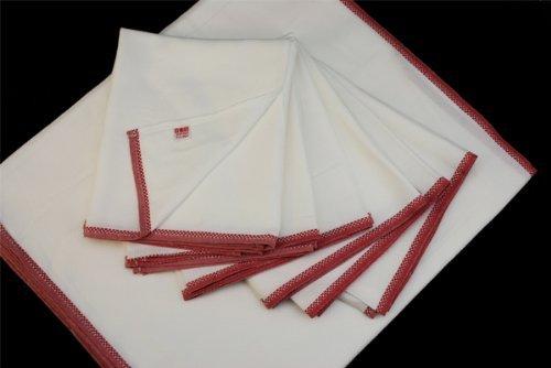 日東紡の新しいふきん12枚組 赤(3)