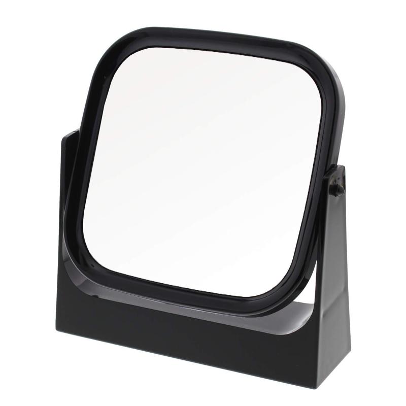 メリー 卓上スタンドミラー 角型 ブラック CH-8660