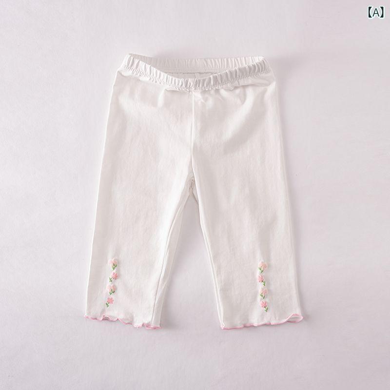 女児 七分パンツ 女の子 子供用 夏用 春夏 ...の紹介画像2