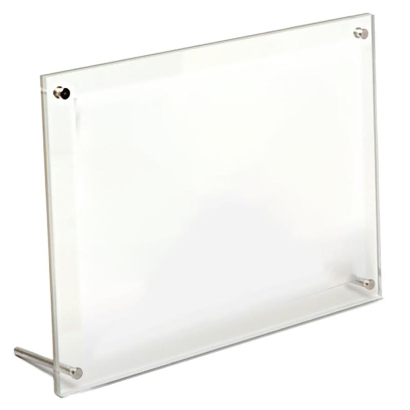 オーディオファン アクリル フォトフレーム 写真立て A4サイズ クリア 写真フレーム 両面透明 縦横兼用..