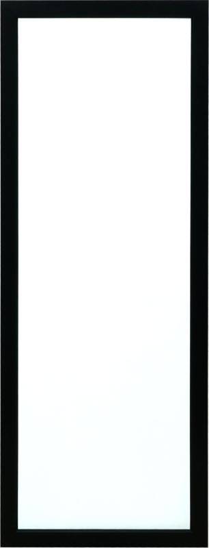 万丈 VANJOH ケイティフレーム B3ハーフ（182×515mm） ブラック 107438 UVカットPET使用 ポスターフレ..