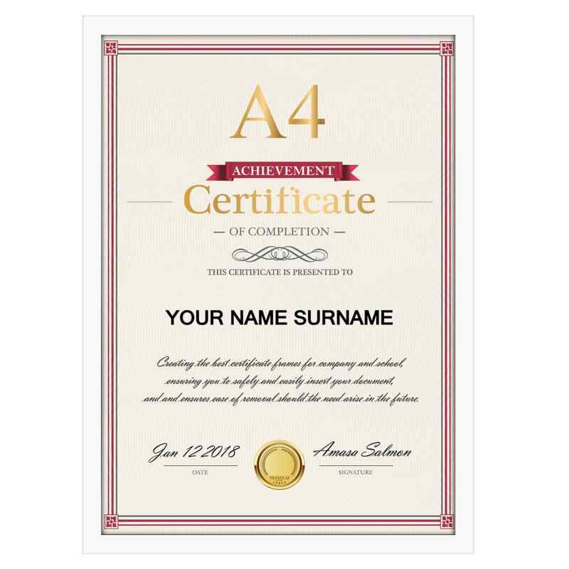 GIFT GARDEN 賞状額縁 a4 額 フォトフレーム 壁掛け スタンド 写真 感謝状 賞状 額縁 記念日 贈り物 1..