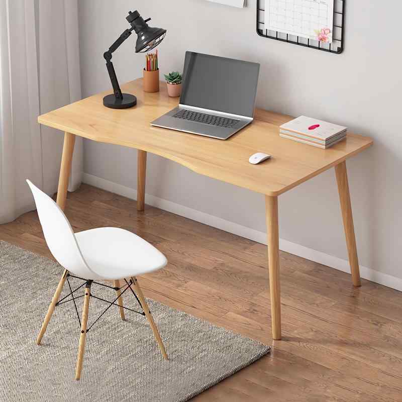 Rshtong デスク パソコンデスク 勉強机 北欧 木製 机 PCデスク 在宅勤務 リモートワーク ...