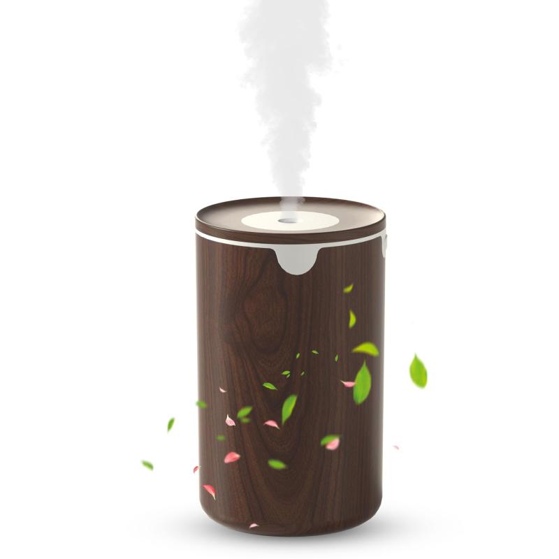 2025新進化モデル加湿器 小型 木目调 卓上 超音波加湿器