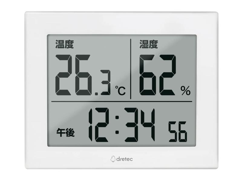 dretec(ドリテック) 温湿度計 大画面 バリエーション