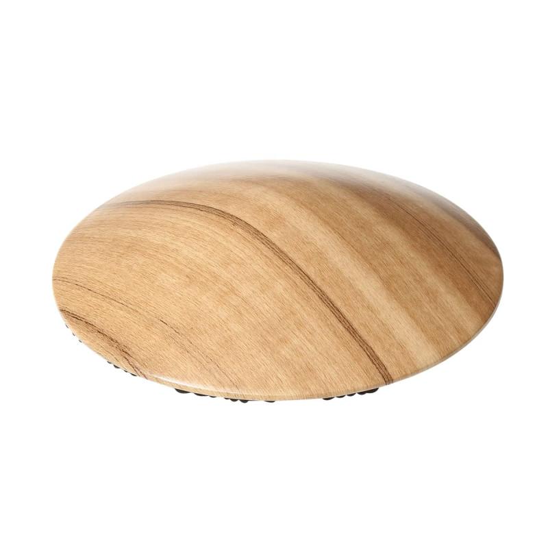 ルークラン ドアストッパー ドアリス 木目調 約φ13×2.5cm [2]