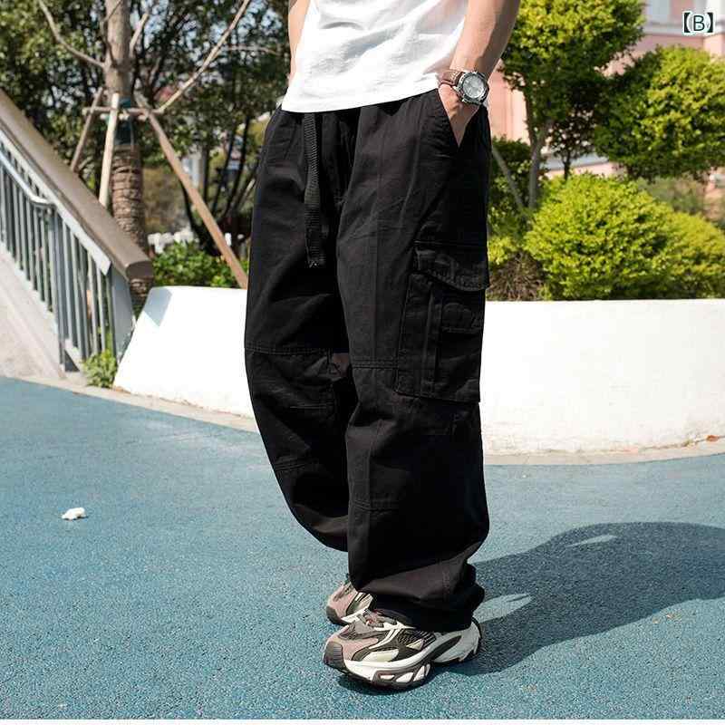 カーゴパンツ メンズ ビッグサイズ ワイドレッ...の紹介画像3