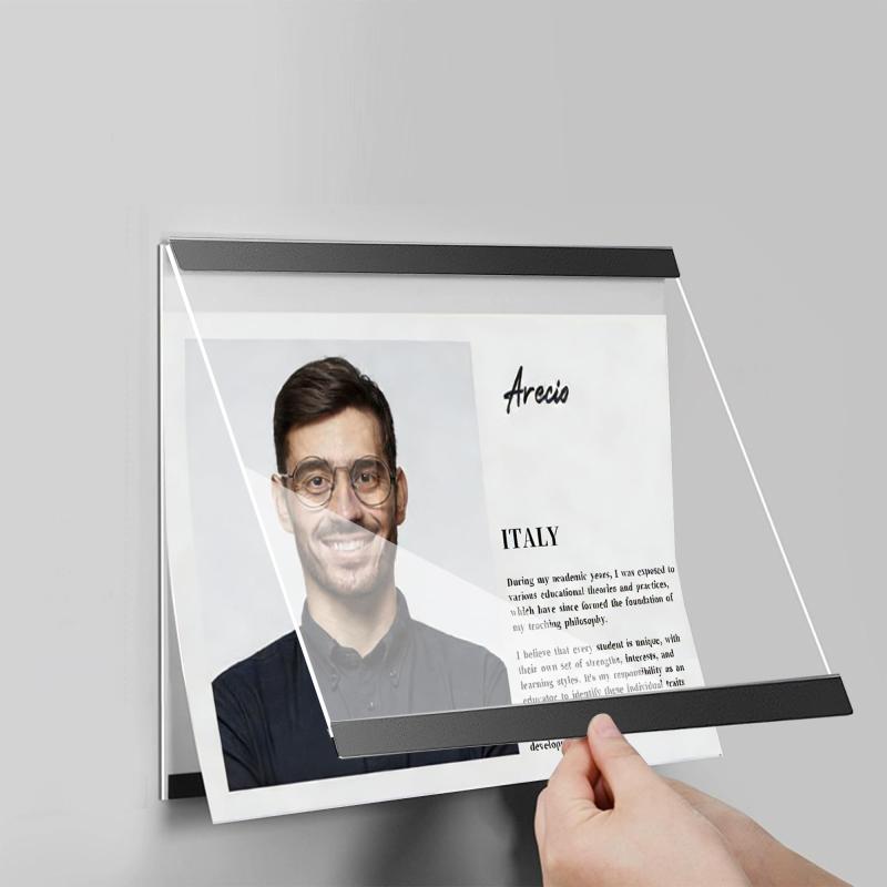 賞状 額縁 a3 a4 a5 アクリル 横/緃の選択 軽量 耐磁気アクリルフレーム フォトフレーム アクリルパネル 子供の絵を飾る 企業 学校 幼稚園 家庭 美容院 グッズ 賞状入れる額縁 壁掛け おしゃれ