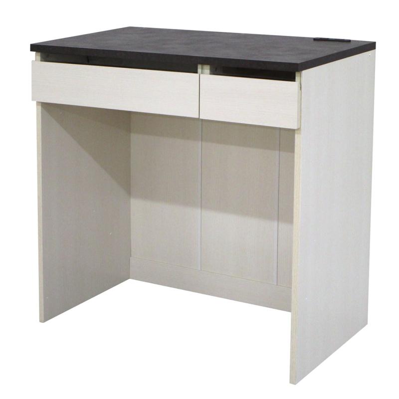 エイアイテック(AITECH) ジェメリ ダストBOX収納台 幅79.6×奥行44.5×高さ90cm ホワイト GEM-03 WH