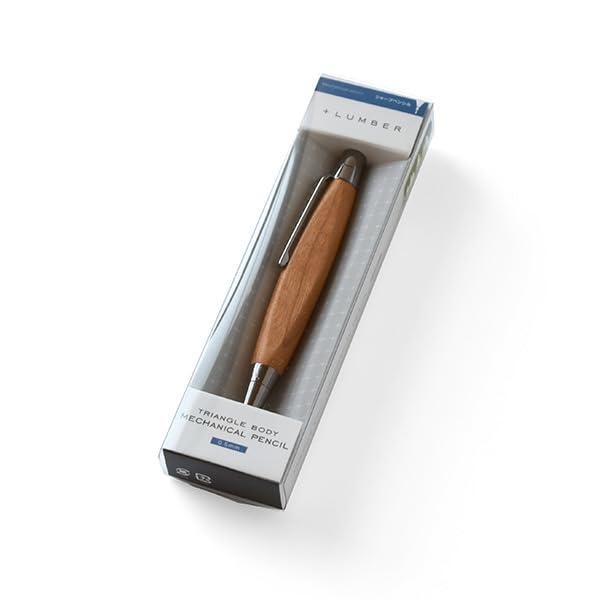 「TRIANGLE BODY MECHANICAL PENCIL」銘木をプラスしたシャーペン・シャープペンシル