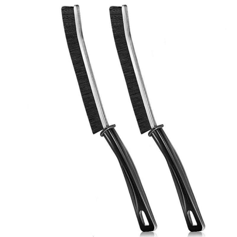 掃除ブラシ 2本セット 隙間ブラシ ミニブラシ 浴室ブラシ 風呂 掃除用具 曲げ型ブラシ すきま掃除 隙間クリーニングブラシ 床ブラシ キッチン掃除 細い 隙間掃除グッズ 浴室の排水溝 ドア【製品情報です】セット内容：隙間ブラシ*2本。サイ...