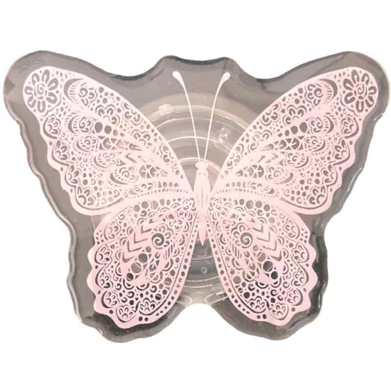 バタフライ レース 蝶 ゴシック MagSafe対応 磁力吸着 マグネット 粘着式 両面テープ折りたたみスマホグリップ ソケッツ 韓国 スマホリング リング スタンド グリップトック バンカーリング