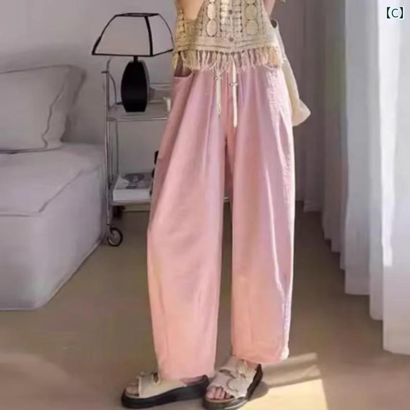マタニティパンツ レディース 春夏 韓国風 外...の紹介画像3