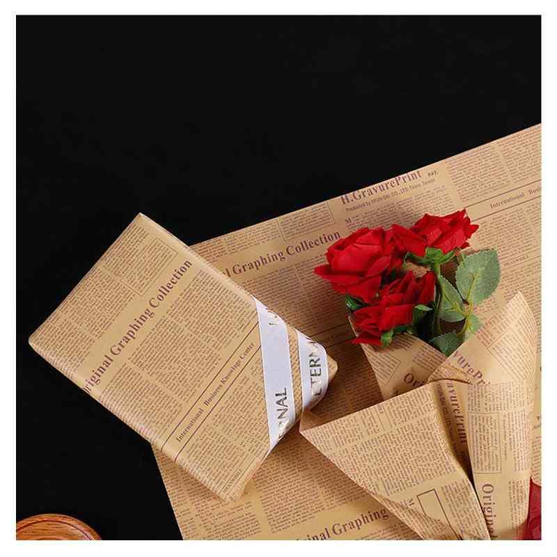 包装紙 薄葉紙 80枚セット 4色 ラッピング紙 お花紙 ラッピングペーパー 大判 防水 花束ラッピング フ..