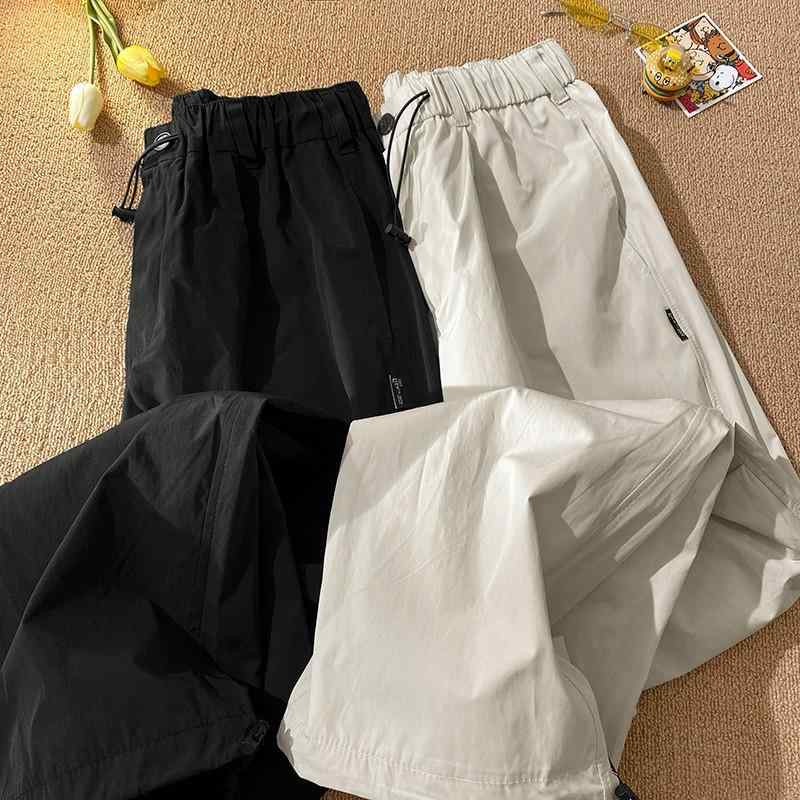 メンズ 速乾パンツ 夏季 薄手 復古 �