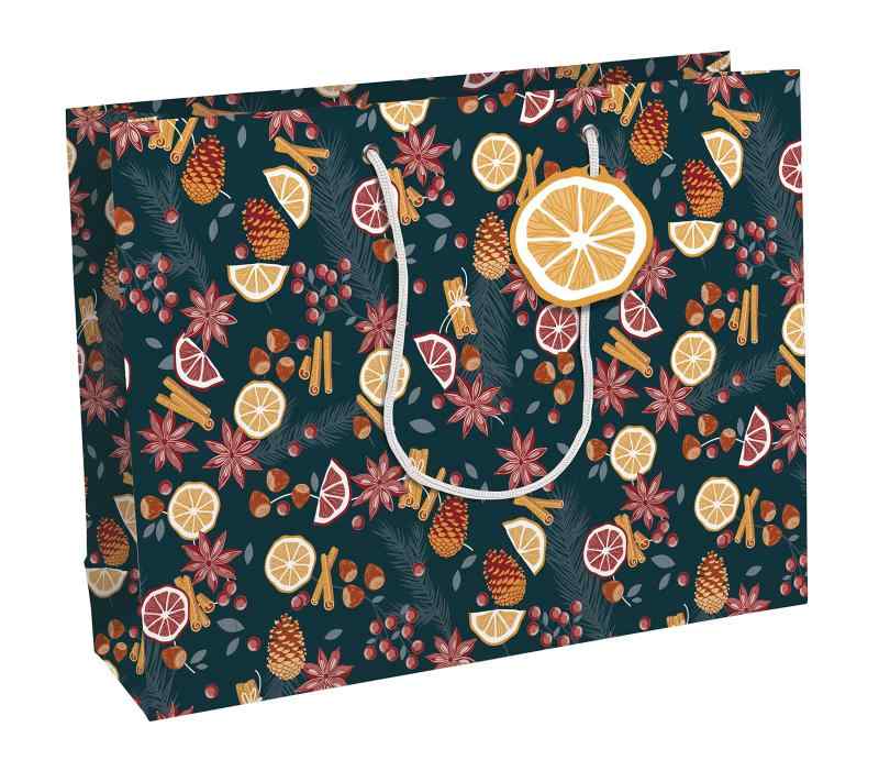 クレールフォンテーヌ クリスマスペーパーバッグ