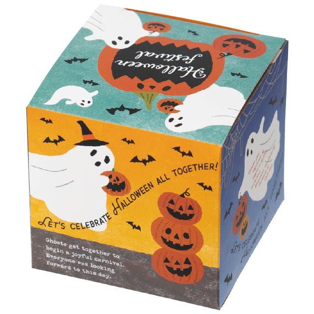 ヘッズ ボックス ハロウィン ダイカット ギフトボックス 貼箱 HEADS