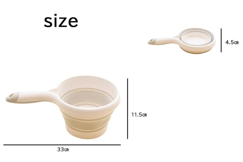 リトルプリンセス【たためる手おけ】省スペース アウトドア 湯おけ たたんだ厚み4.5cm