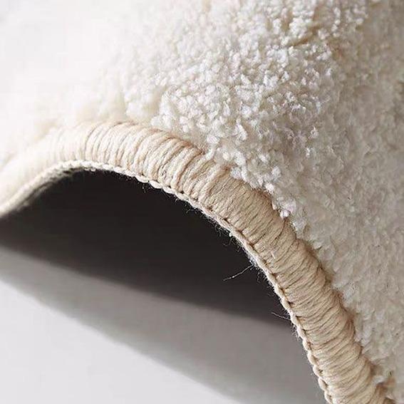 Cotton, Indian Cotton - かわいい 動物柄 ラグ ペット用 偽羊毛 ベッドサイドマット 防滑 吸水 耐久 柔らかい ポリエステル プリント 加工 手洗い可能 虹色 小犬 気分 緑 パッチドッグ 青 熊 竹子 熊猫 みかん 猫 恐竜 灰猫 うさぎ 象 豚 異形 寝室 床下