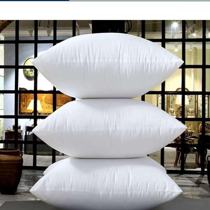 Muatsu Pillows - クッション 枕芯 抱き枕 白色 ポリエステル 綿 羊毛 混紡 伸縮性 柔らかい 磨毛加工 軽量 快適 寝室 インテリア 方形 成人用 ベッドルーム 休憩 サポート
