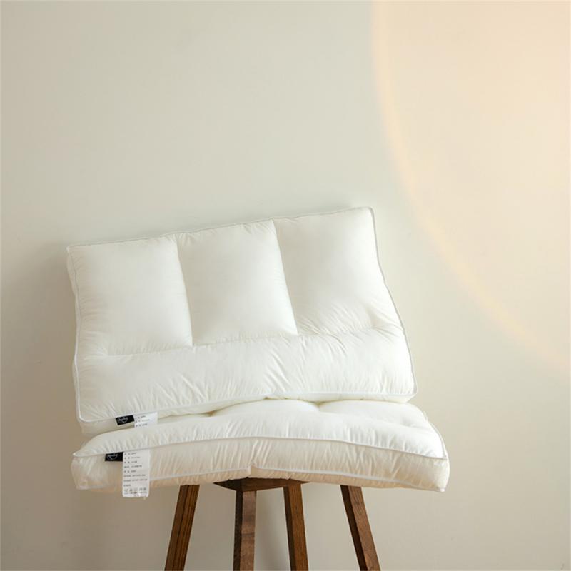 枕 コットン 立体 枕芯 キルティング シンプル モダン 寝具 睡眠補助 首保護 長方形 超細繊維 詰め物 100% コットン 生地 100% 花柄 カラー 48x74cm サイズ 成人用 シングル 寝室 インテリア 快適 サポート 低反発 調整 高さ