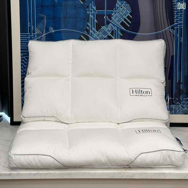 枕頭 立体枕芯 成人用 シングル 白色 純綿カバー 化繊填充 杜邦繊維 低反発 長方形 15-20cm高さ 簡約スタイル 軽量 快適サポート 寝返りしやすく 首肩負担軽減 通年使用