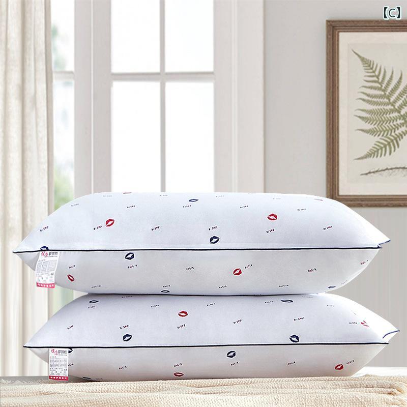 枕 芯 全 コ ット 磨毛 立体 枕 キル ティング 純色 学生 枕 柔軟 家用 ポリエステル 繊維 填充 大豆 繊維 混紡 コット 生地 吸湿 透気 親肌 軽量 低 中 高 枕 成人 向け 長方形 形状 健康 睡眠 サポート