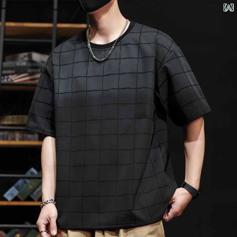・カテゴリ: Tシャツ・スタイル: 韓版・主な素材: ポリエステル100%・柄: 光沢・版型: ゆったり・袖丈: 短袖・袖型: 通常・スタイル詳細: セットイン・ネックライン: ラウンドネック・フード: フードなし・厚み: 普通・重量: 約180g・素材機能: 通気性・素材機能: 防汚・カラー展開: ブラック、ダークグレー、グレーアンズ、白、ベージュ、カーキ、グレーグリーン、グリーン、ディープグリーン、ピンク、パープル、ブラックグレー・サイズ展開: M,L,XL,2XL,3XL,4XL,5XL,6XL,7XL,8XL・プリントテーマ: 人文風景・加工: ノーアイロン処理・適用シーン: カジュアル・適用性別: メンズ・適用年齢: 成人