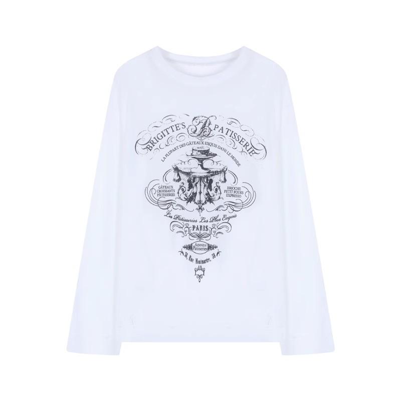 ・主な素材: ポリエステル70-80%・フィット感: ルーズフィット・着丈: ミドルロング・スタイル: ストリート・柄: 文字・流行要素: シースルー・カラー展開: ホワイト、ブラック・サイズ展開: S、M、L、XL、2XL・ネックライン: プルオーバー・袖型: ストレート・袖丈: 長袖・厚み: 薄手