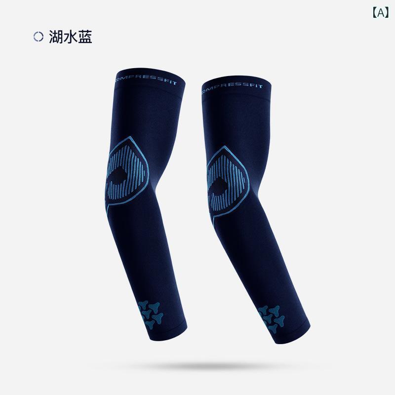 メンズ アームカバー 防紫外線 接触冷感 吸湿速乾 透気性 長袖 スポーツ用 運転用 サイクリング用 釣り用 屋外活動 グレー ブラック ネイビー アイボリー ブルー パープル グリーン ブラウン