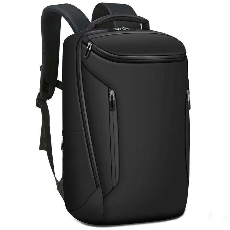 ・容量: 20-35L・主な素材: ナイロン・機能: 防水、耐磨、減負・柄: 無地・スタイル: ビジネス通勤・裏地素材: ポリエステル・流行要素: ステッチ・背負いシステム: クッションストラップ・カラー展開: ブラック・収納パソコンサイズ: 約52cm・適用シーン: ビジネス旅行・適用性別: メンズ