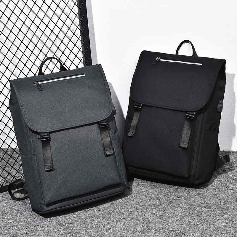 ・カラー展開: ブラック、グレー・主な素材: ナイロン・スタイル: ストリートファッション・容量: 36-55L・機能: 防水・柄: 無地・裏地素材: ポリエステル・収納PCサイズ: 15インチ