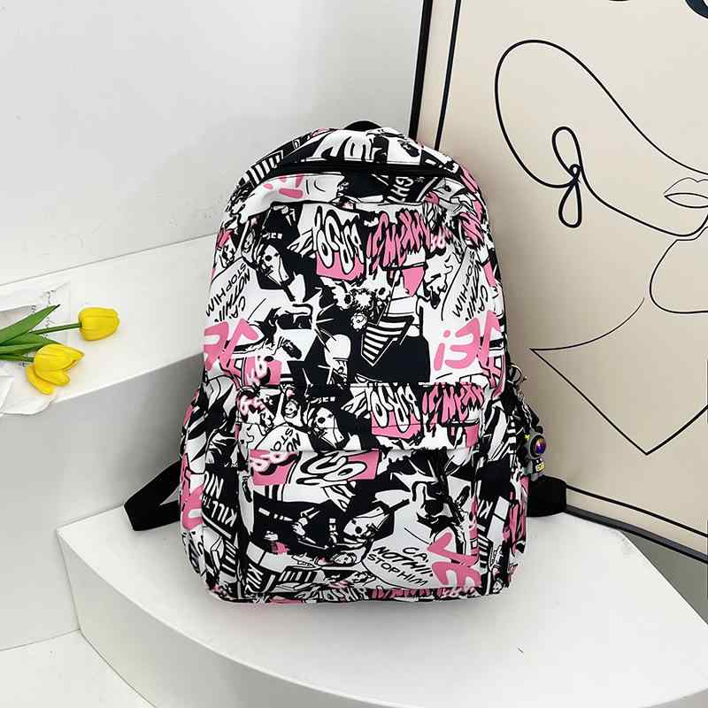 Men'S Bag - リュックサック メンズ 初中生 大学生 高校生 中学生 男女兼用 ナイロン 超軽量 透気性 減負 弧形肩带 14インチ ノートPC収納 20-35L 大容量 学校 通学 秋 グレー ブルー グリーン ネイビー ピンク シンプル カラフル トレンド スタイ