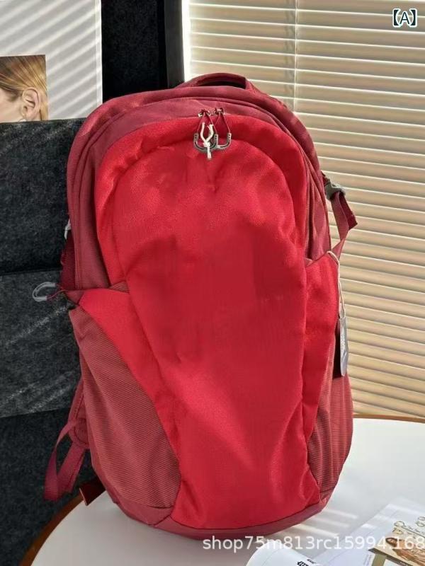 Other - リュックサック メンズ レディース 学生用 通勤 通学 旅行 バックパック デイパック 20L 13インチ PC収納 軽量 減重 ポリエステル ナイロン 耐久性 刺繍 動物柄 弧形肩帯 赤 黒 グレー ブルー イエロー カーキ 春 秋 日常使い アウトド