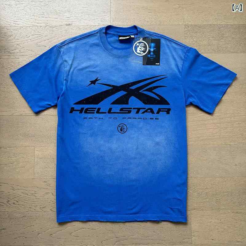 Tシャツ メンズ レディース ユニセックス 短袖 トップス ゆったり シルエット ストリート スタイル 洗い加工 コットン 素材 綿 100 透気性 吸湿性 丸首 プルオーバー カジュアル 普段使い 印花 デザイン ロゴ パターン 杏色 洗水 グレー 赤