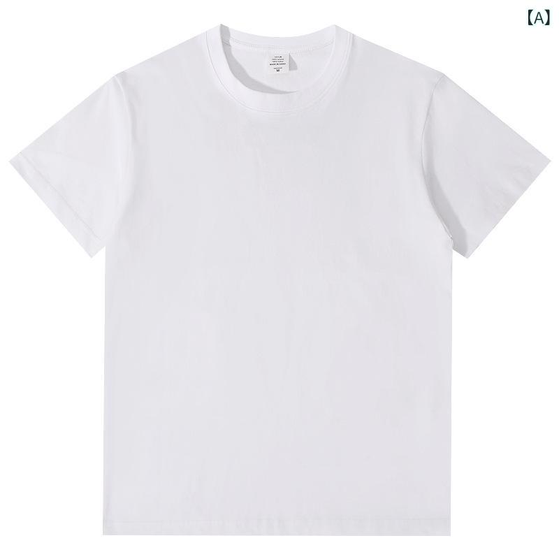 ・カテゴリ: Tシャツ・スタイル: 基礎・主な素材: 綿96%以上・柄: 無地・版型: ワイド・袖丈: 短袖・袖型: 標準・ネックライン: クルーネック・厚み: 普通・カラー展開: ホワイト、ベージュ、カーキ、ダークレッド、グリーン、ピンク、ライトグリーン、ダークグレー、ライトブルー、ブラック・サイズ展開: S、M、L、XL、XXL、XXXL、XXXXL・重量: 210g・素材機能: 通気性