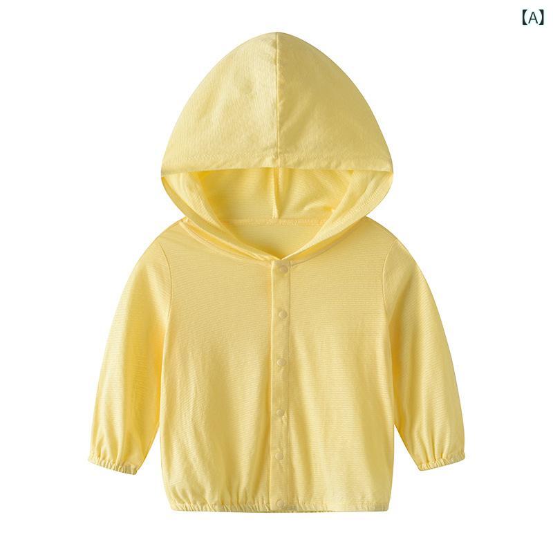 ・カテゴリ: ベビー服・主な素材: 竹繊維・主面料成分: 再生纤维素纤维52.2%・カラー展開: 粉色、黄色、白色純棉款・サイズ展開: 73cm、80cm、90cm、110cm・フード: あり・機能: 透気