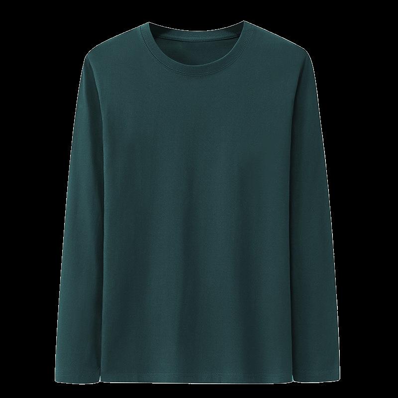 メンズ 長袖 Tシャツ トップス 春夏 秋冬 通年 純色 無地 丸首 丸襟 ゆったり ルーズ ビッグシルエット 薄手 軽量 麻 シルク 混紡 接触冷感 抗菌 加工 免アイロン 条紋 パターン 幾何学 デザイン 徽章 ワッペン 観光 旅行 外出 普段使い