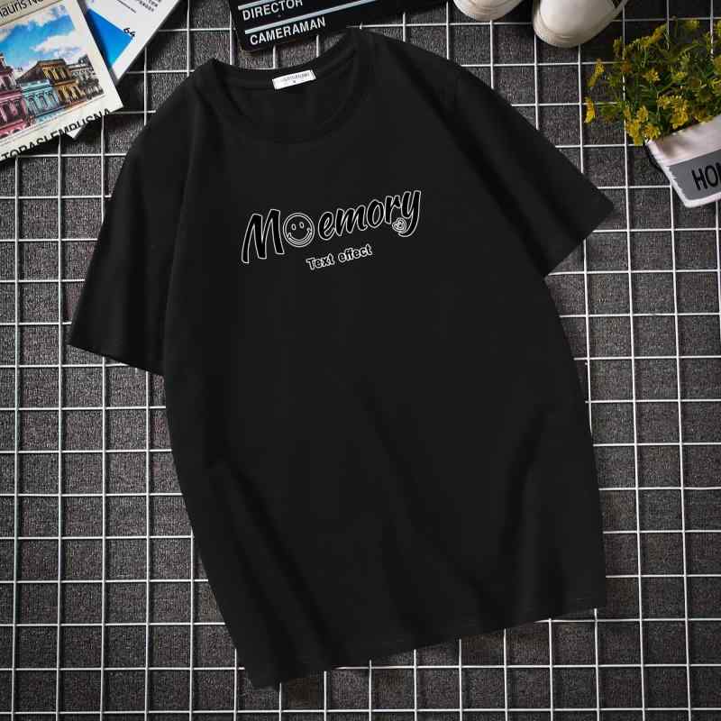 T-Shirts - メンズ Tシャツ 短袖 丸首 ゆったり ビッグサイズ コットン 100% 通気性 薄手 無地 プリント インナー 部屋着 普段使い ブラック グレー系 ホワイト ベージュ グリーン ネイビー ブラウン 春夏 秋冬