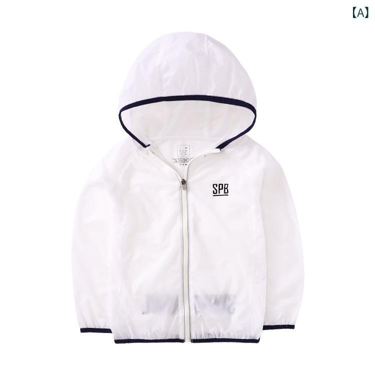 ・性別: 中性・対象年齢: 中童・主な素材: ポリエステル100%・裏地: 荷叶雪纺纱・重さ: 80g・カラー展開: 白色、淡雅藍、淡雅緑、粉紅色、玫紅色、浅灰色、紫羅蘭・サイズ展開: 110cm、120cm、130cm、140cm、150cm、165cm、170cm・フード: あり・機能: 紫外線防止