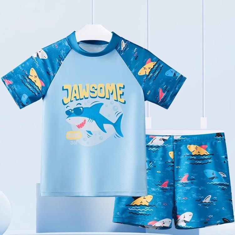 水着 キッズ 男の子 ベビー セパレート 半袖 速干 透気 温泉 練習用 スイムウェア 学生 幼稚園 保育園 小学生・対象年齢: 2-14歳