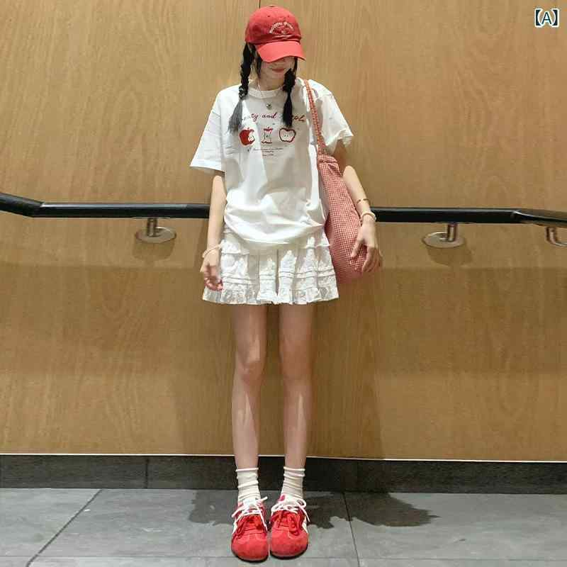 半身スカート 女性用 秋冬 通勤用 綿素材 短丈 Aライン 高腰 気質 ミドル丈 純色 白色 ブラック 微弾性 軽量 切り替え 薄手 ハイウエスト フレアスカート スカート トップス コーデ 普段使い 伸縮性 吸湿速乾