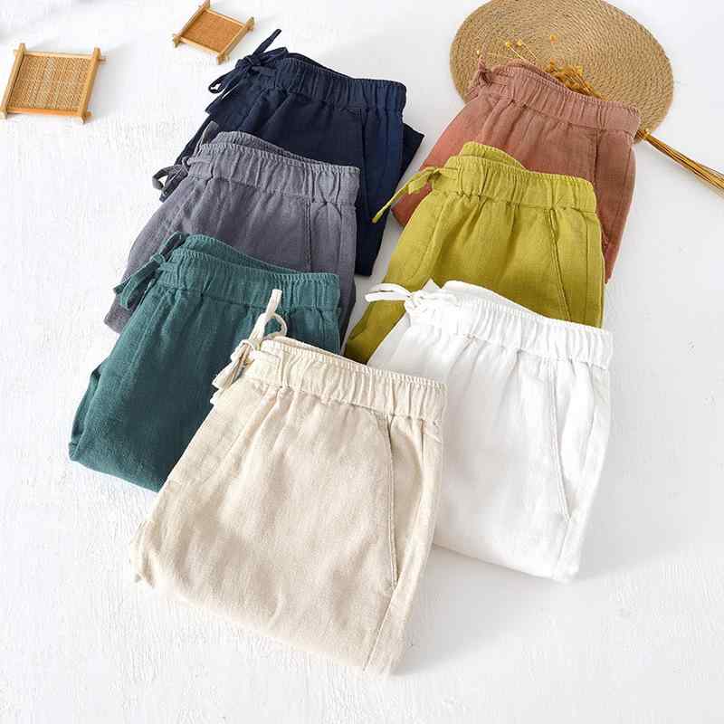 メンズ 麻 ショートパンツ 夏用 ワイドレッグ 高腰 ドローストリング 切り替え デザイン 純色 軽量 通気性 吸湿速乾 伸縮性 再生繊維 混紡 白色 イエロー グレー グリーン ブルー カーキ 橙色 ビーチ 普段使い アウトドア 青少年 向け 直筒 裾