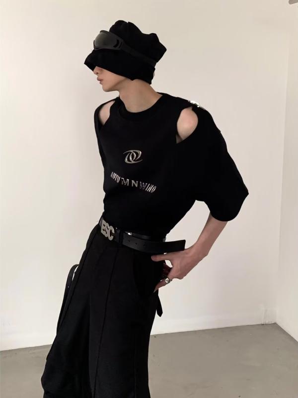 ・カテゴリ: Tシャツ・スタイル: 韓国版・主な素材: ポリエステル・柄: アルファベット・版型: ゆったり・袖丈: 短袖・厚み: 普通・素材内容: 31%〜50%・カラー展開: ブラック・サイズ展開: M,L,XL,2XL,3XL・重量: 180g〜250g・素材機能: 通気性・対象年齢: 成人・対象性別: 男性